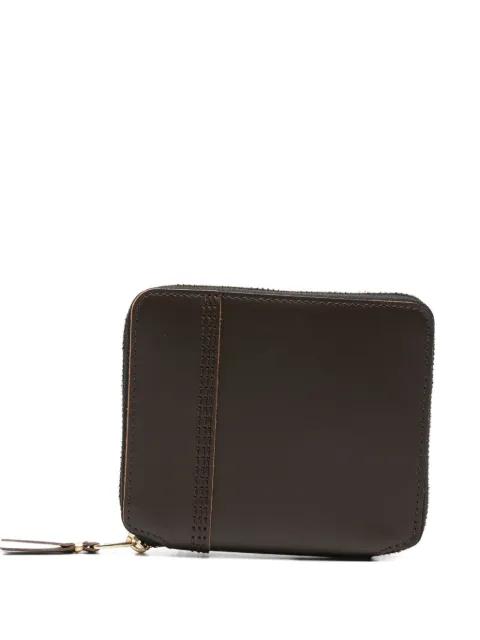 contrast-stitch leather wallet by COMME DES GARCONS