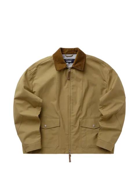 corduroy-collar pocket jacket by COMME DES GARCONS