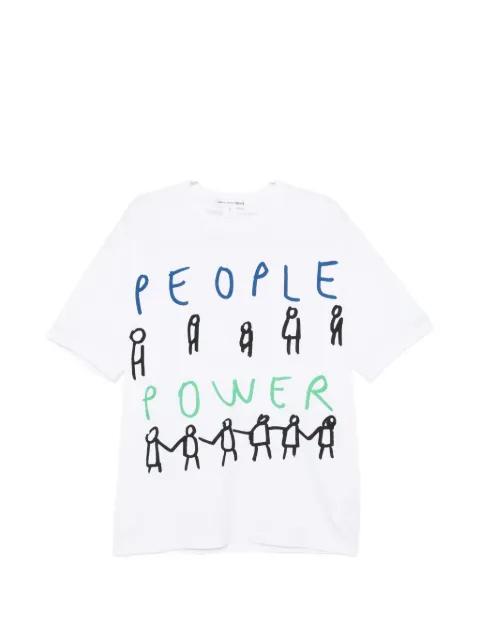 cotton printed T-shirt by COMME DES GARCONS