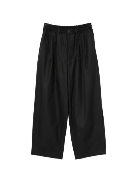 cotton wide-leg trousers by COMME DES GARCONS