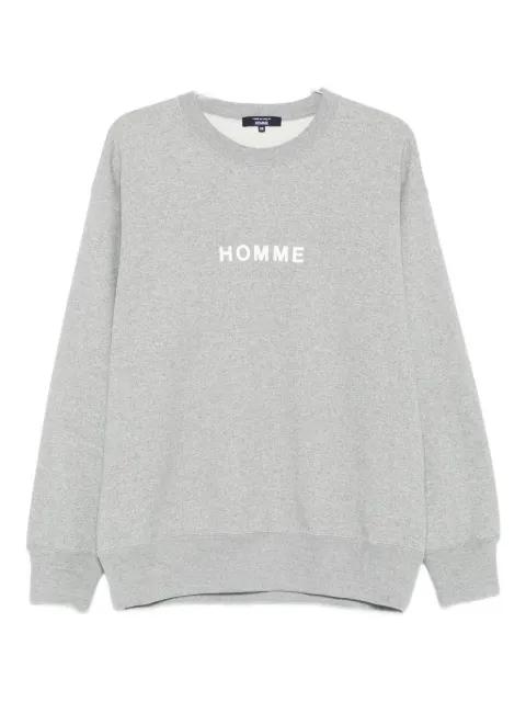 crew-neck cotton sweatshirt by COMME DES GARCONS