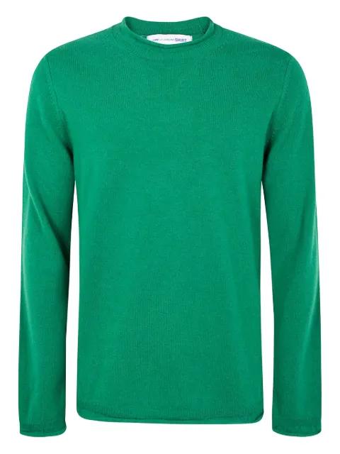 crew-neck wool sweater by COMME DES GARCONS