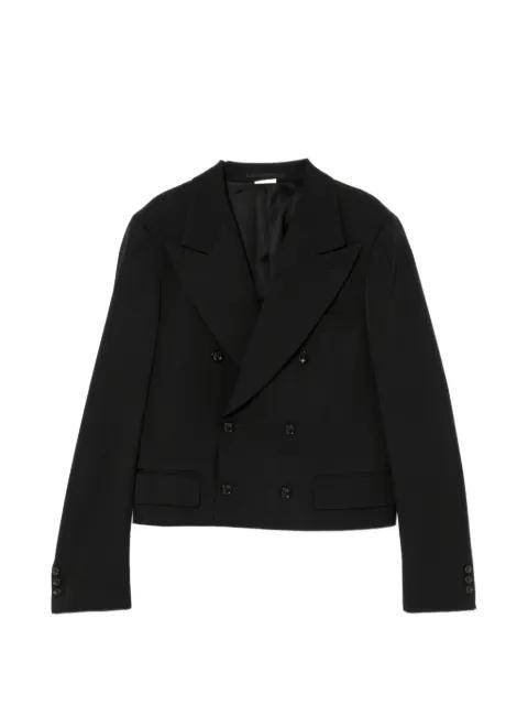 cropped double-breasted blazer by COMME DES GARCONS