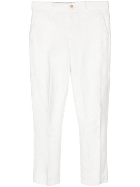 cropped slim-cut trousers by COMME DES GARCONS