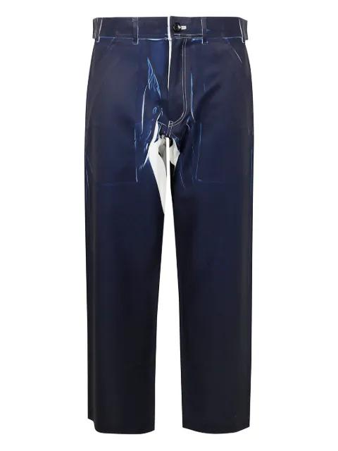 cropped trousers by COMME DES GARCONS