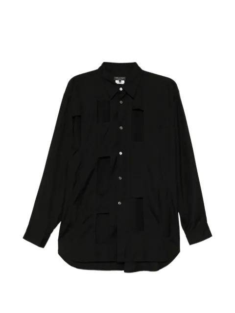 cut-out long-sleeve shirt by COMME DES GARCONS