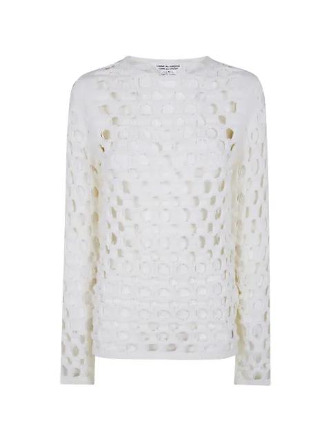 cut-out sweater by COMME DES GARCONS