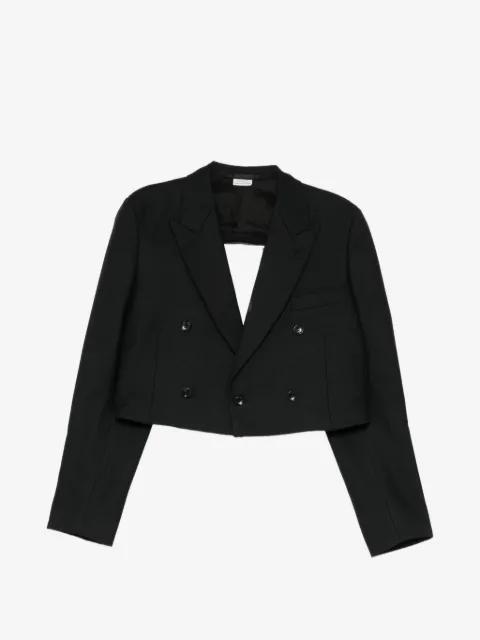 cutout blazer by COMME DES GARCONS