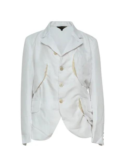 deconstructed distressed jacket by COMME DES GARCONS