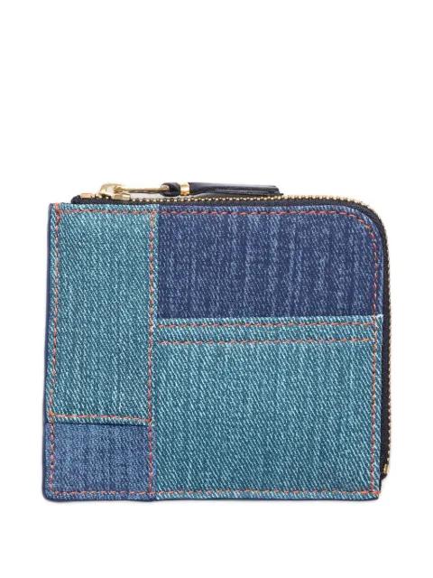 denim-print wallet by COMME DES GARCONS