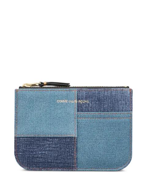 denim-print wallet by COMME DES GARCONS