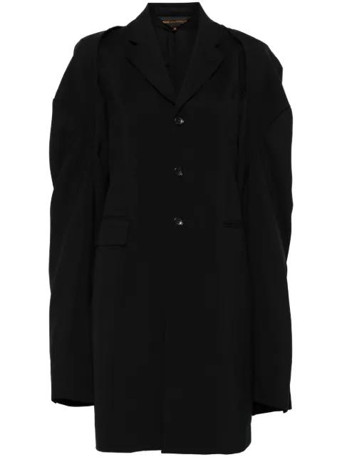detachable-sleeves coat by COMME DES GARCONS