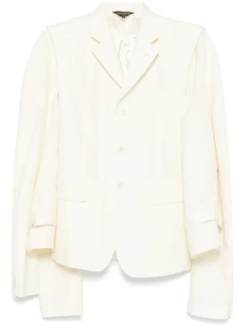 detachable-sleeves waistcoat by COMME DES GARCONS