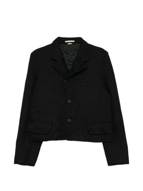 diagonal-weave jacket by COMME DES GARCONS
