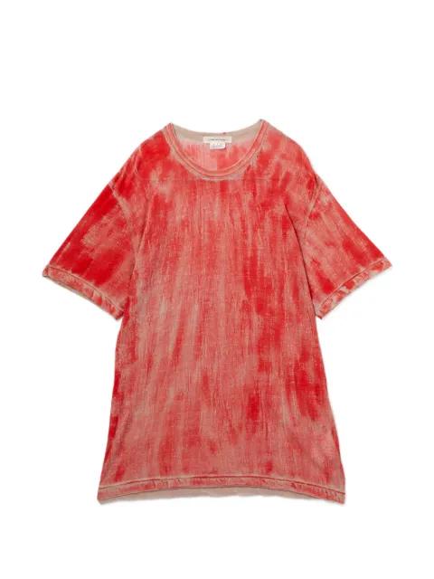 distressed-effect T-shirt by COMME DES GARCONS