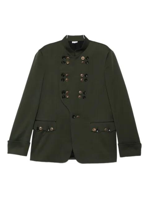 double-breasted button-detail jacket by COMME DES GARCONS