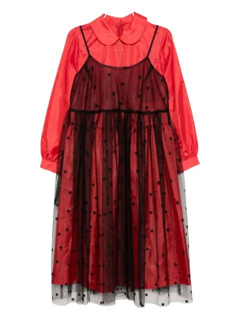 double-layered dress by COMME DES GARCONS