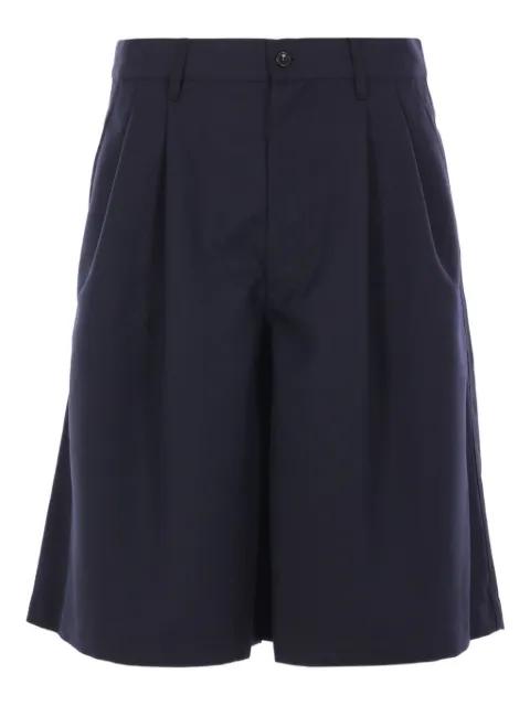double pleats darted shorts by COMME DES GARCONS