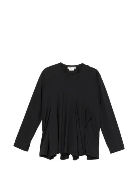 draped T-shirt by COMME DES GARCONS