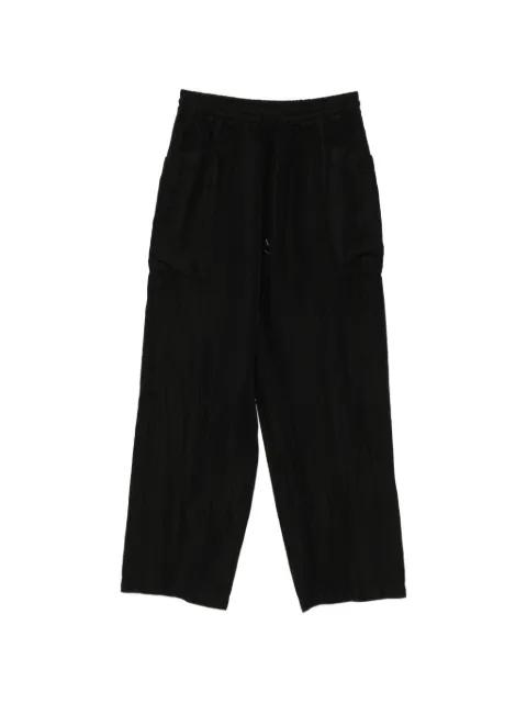 drawstring elasticated-waist trousers by COMME DES GARCONS