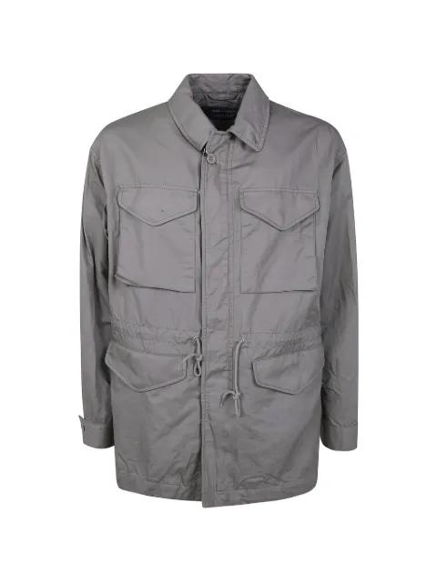 drawstring-waist multi-pocket jacket by COMME DES GARCONS
