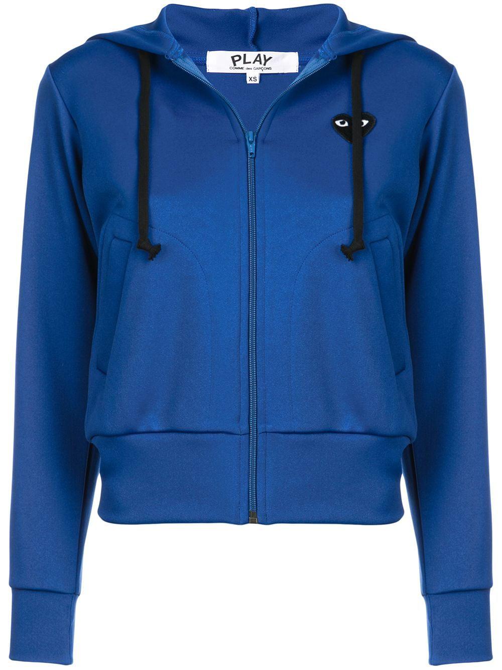 drawstring zip hoodie by COMME DES GARCONS