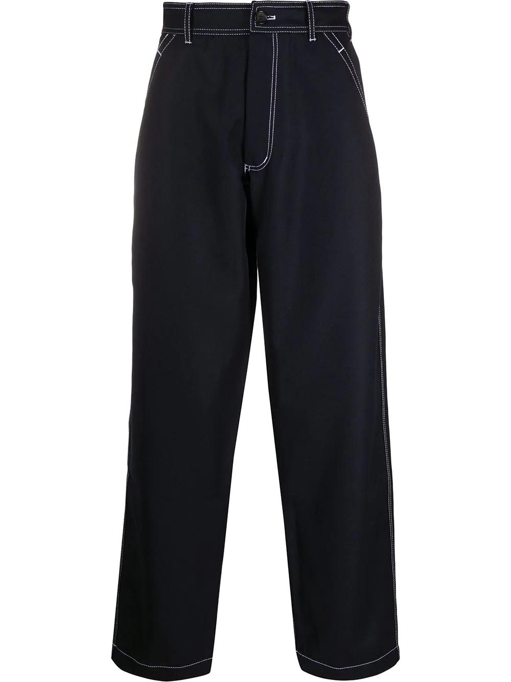 dropped crotch trousers by COMME DES GARCONS