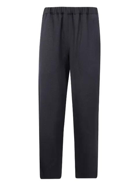 elastic-waist wool trousers by COMME DES GARCONS
