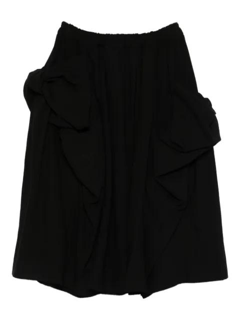 elasticated-waistband midi skirt by COMME DES GARCONS