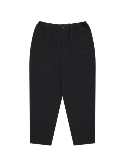 elasticated-waistband tapered trousers by COMME DES GARCONS