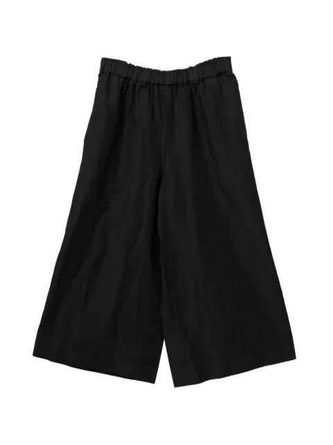 elasticated-waistband wide-leg trousers by COMME DES GARCONS