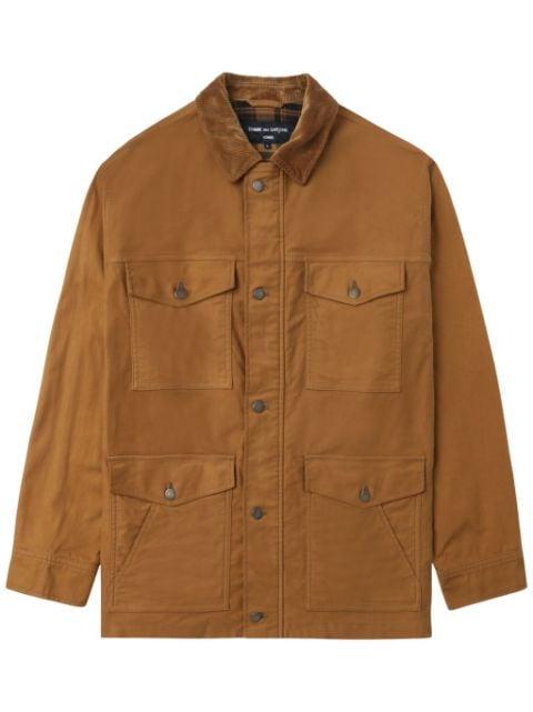 elbow-patch jacket by COMME DES GARCONS