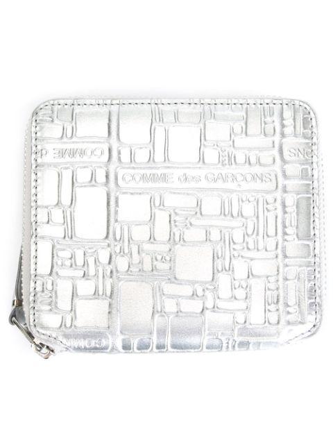 embossed-logo wallet by COMME DES GARCONS