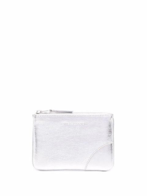 extra-small metallic coin pouch by COMME DES GARCONS