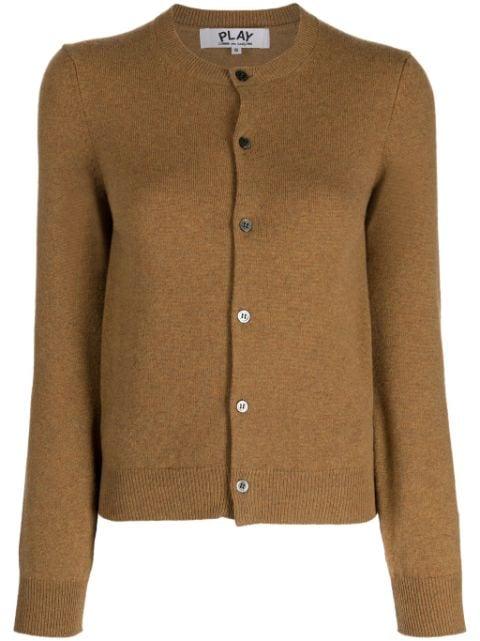 fine-knit wool cardigan by COMME DES GARCONS