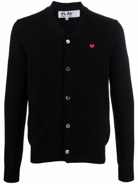 fine-knit wool cardigan by COMME DES GARCONS