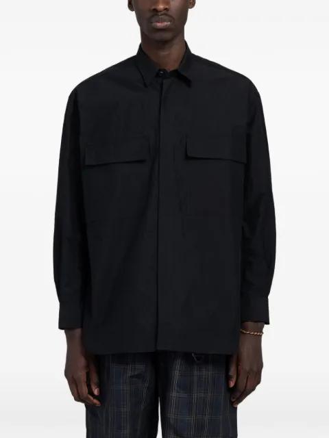 flap-pocket shirt by COMME DES GARCONS