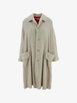 flecked button-up long coat by COMME DES GARCONS flecked button-up long coat by COMME DES GARCONS