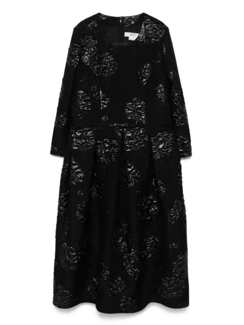 floral-brocade midi dress by COMME DES GARCONS