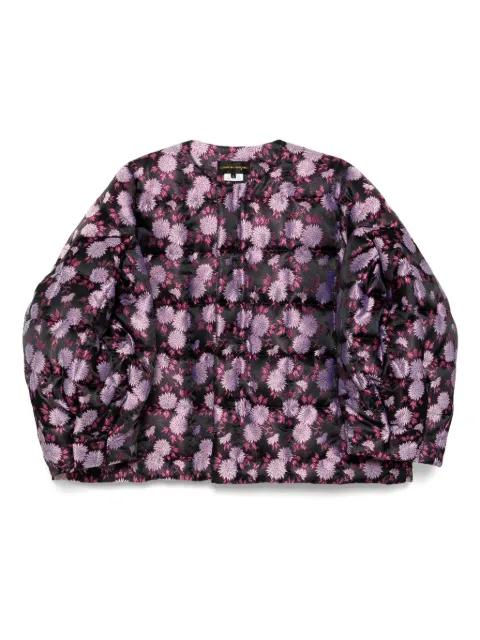 floral detail puffer jacket by COMME DES GARCONS