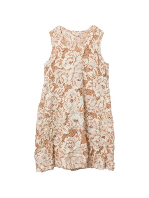 floral-embroidered vest by COMME DES GARCONS