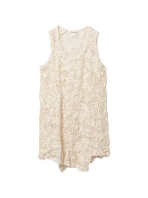 floral-lace top by COMME DES GARCONS
