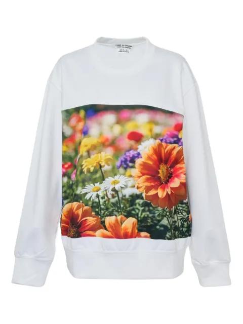 floral-print sweater by COMME DES GARCONS