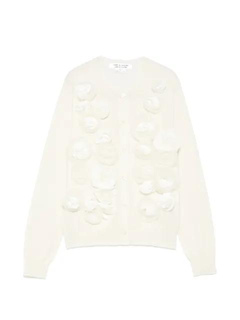 flower cardigan by COMME DES GARCONS
