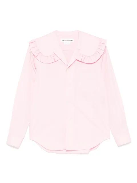frill wide-collared shirt by COMME DES GARCONS