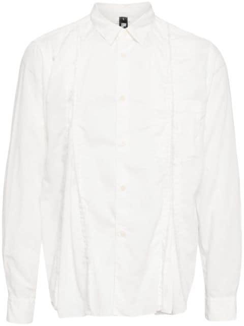 fringed shirt by COMME DES GARCONS