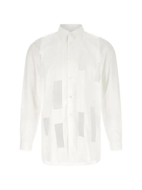 geometric cut-out shirt by COMME DES GARCONS