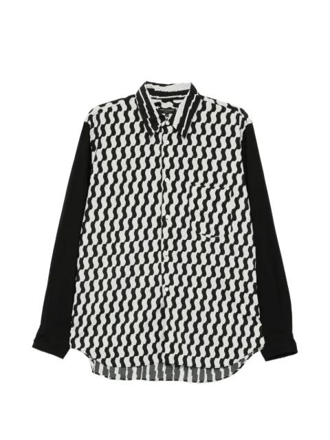 geometric-print shirt by COMME DES GARCONS