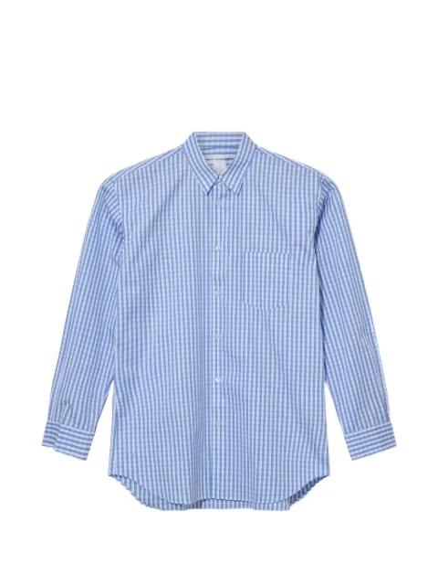 gingham-check shirt by COMME DES GARCONS