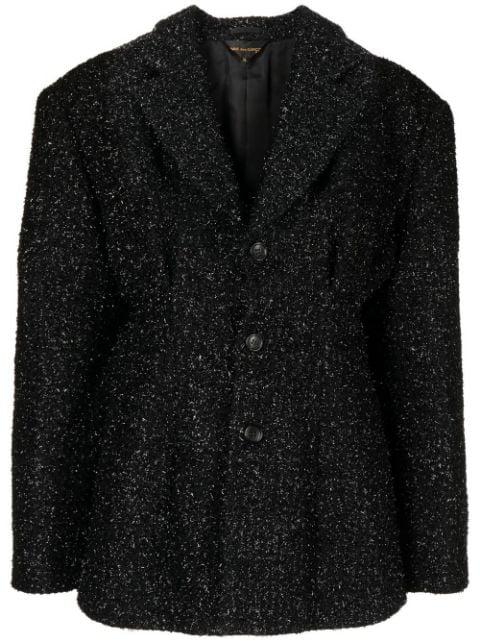 glitter-detail blazer by COMME DES GARCONS
